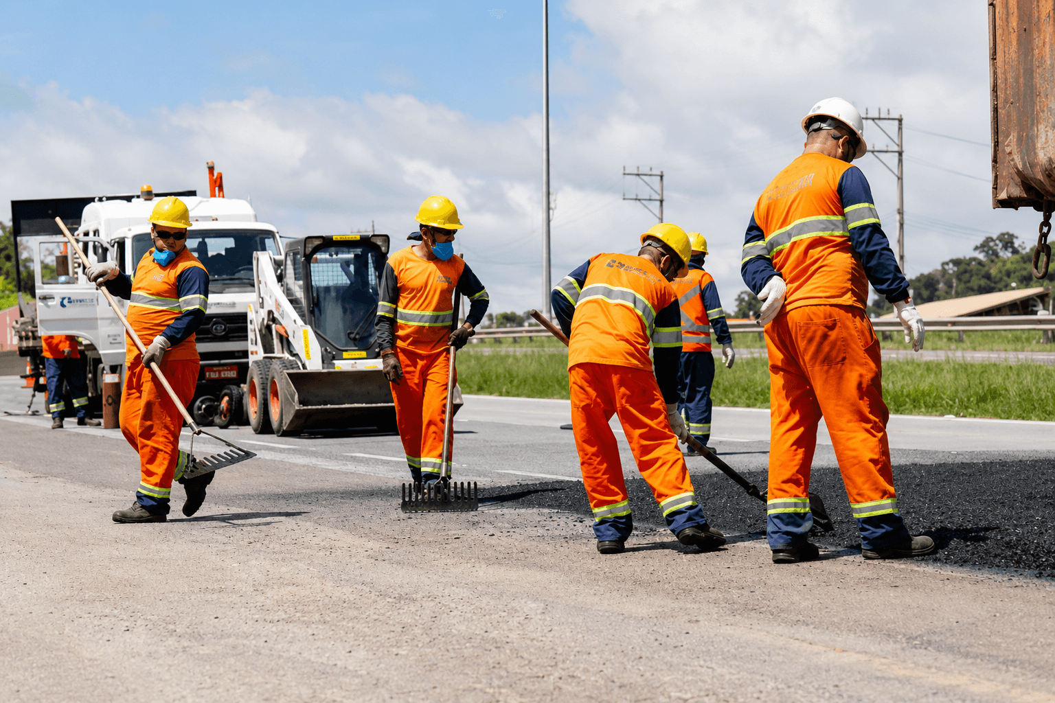 Manutenção e conservação de estradas e rodovias
